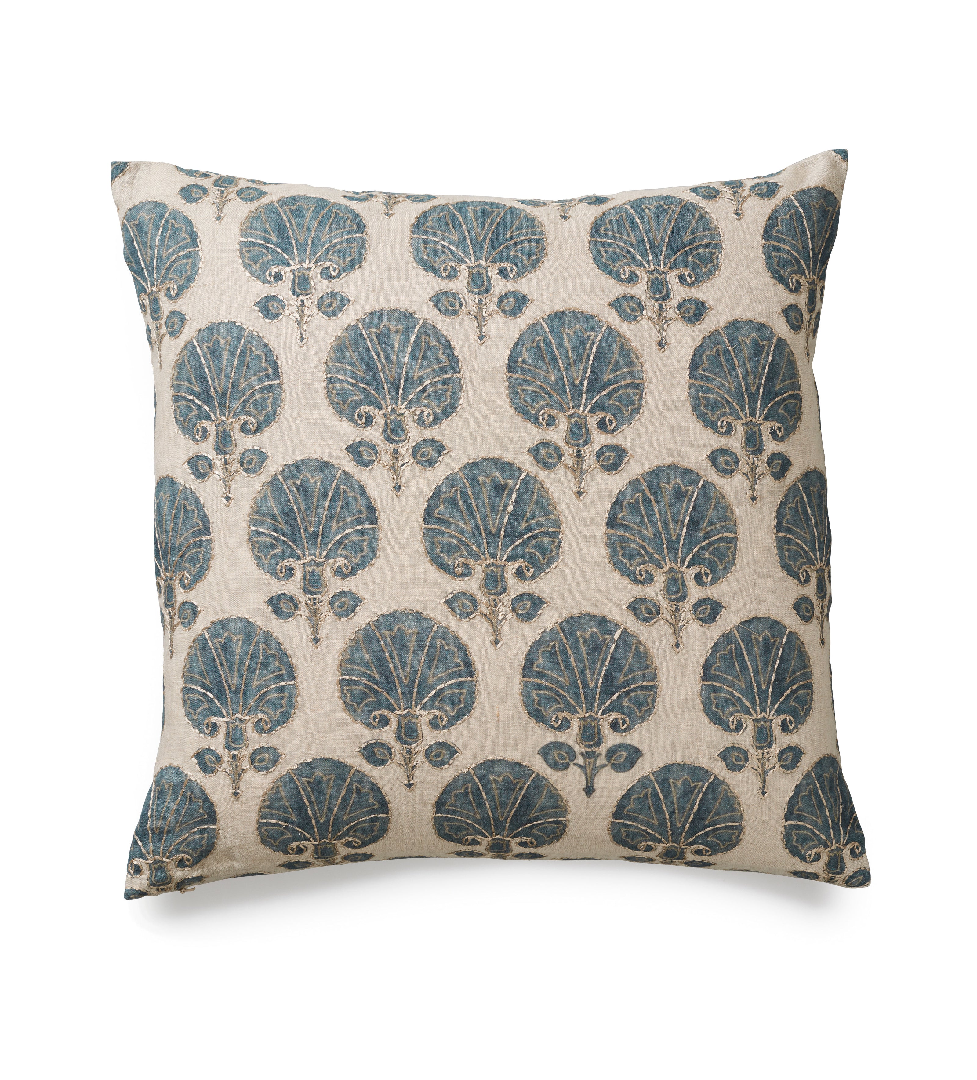 Kabibi Cushion Cover - Grey Blue