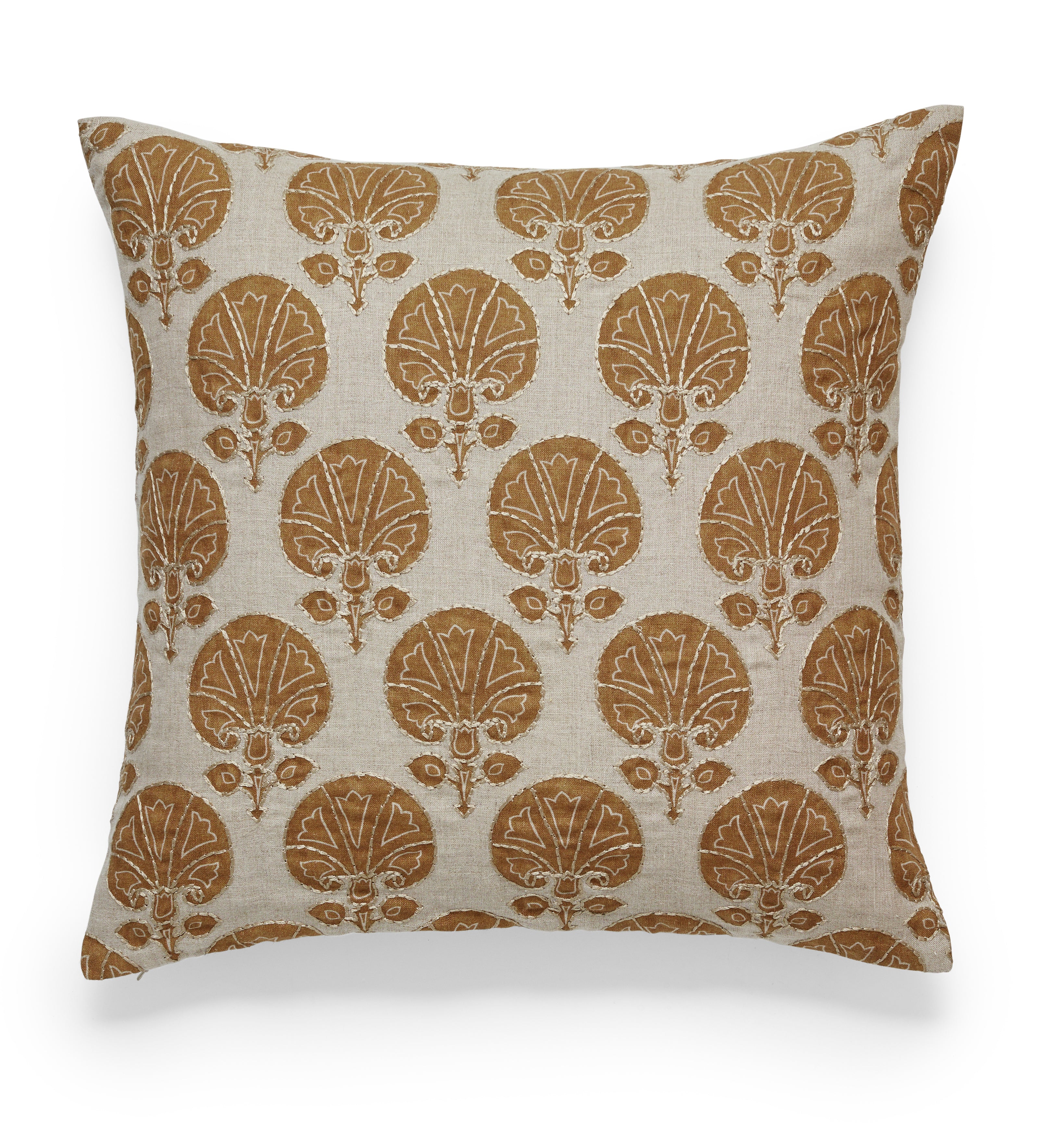 Kabibi Cushion Cover - Ochre