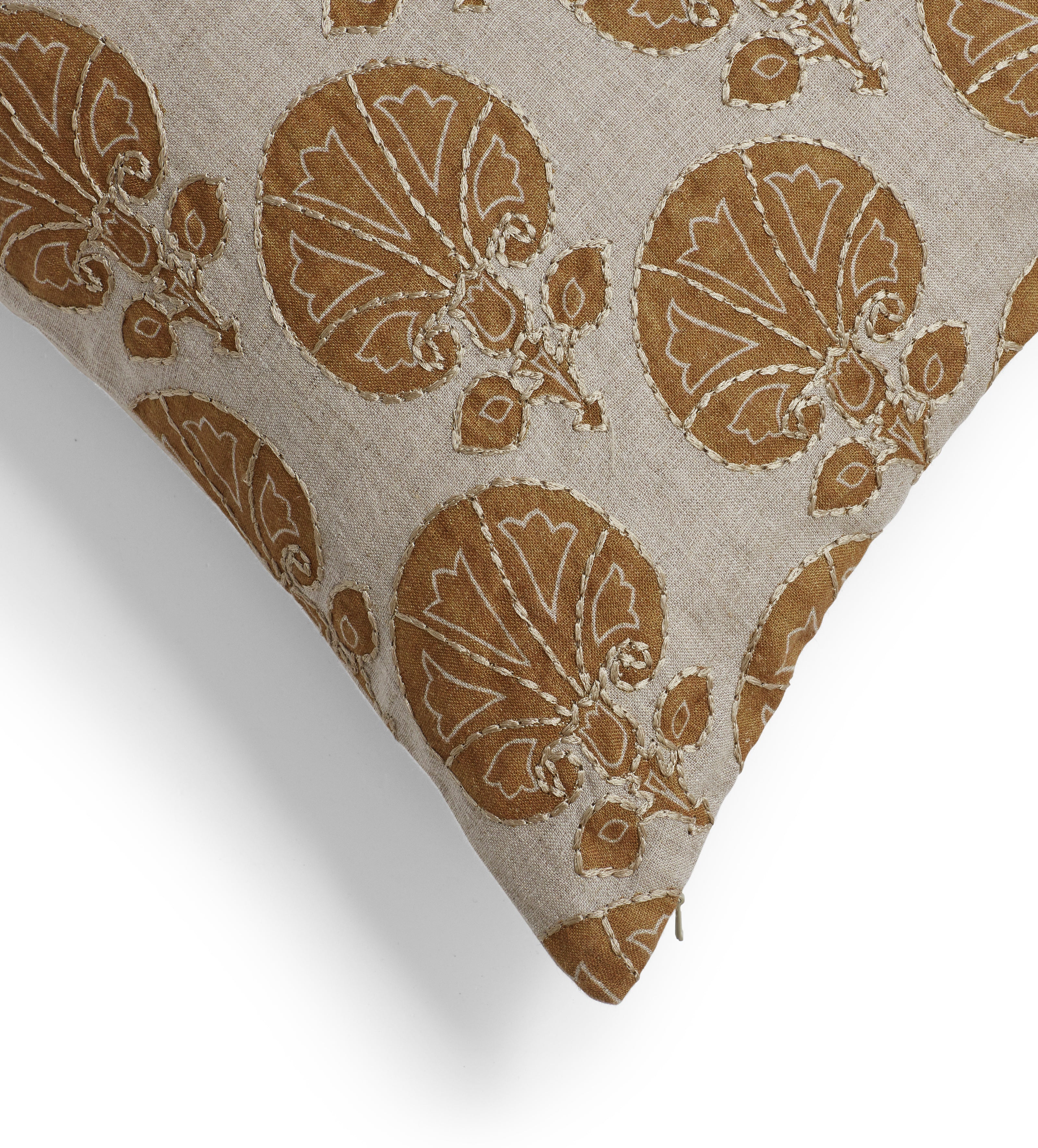 Kabibi Cushion Cover - Ochre