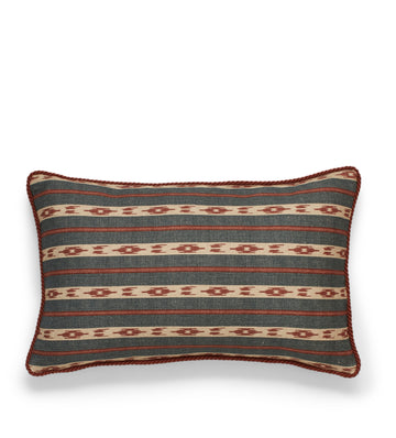 Kalimantan Cushion Cover - Air Force Blue/Russet
