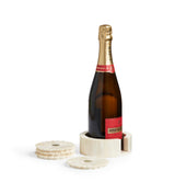 Kamala Coasters - Set of Four - Bone