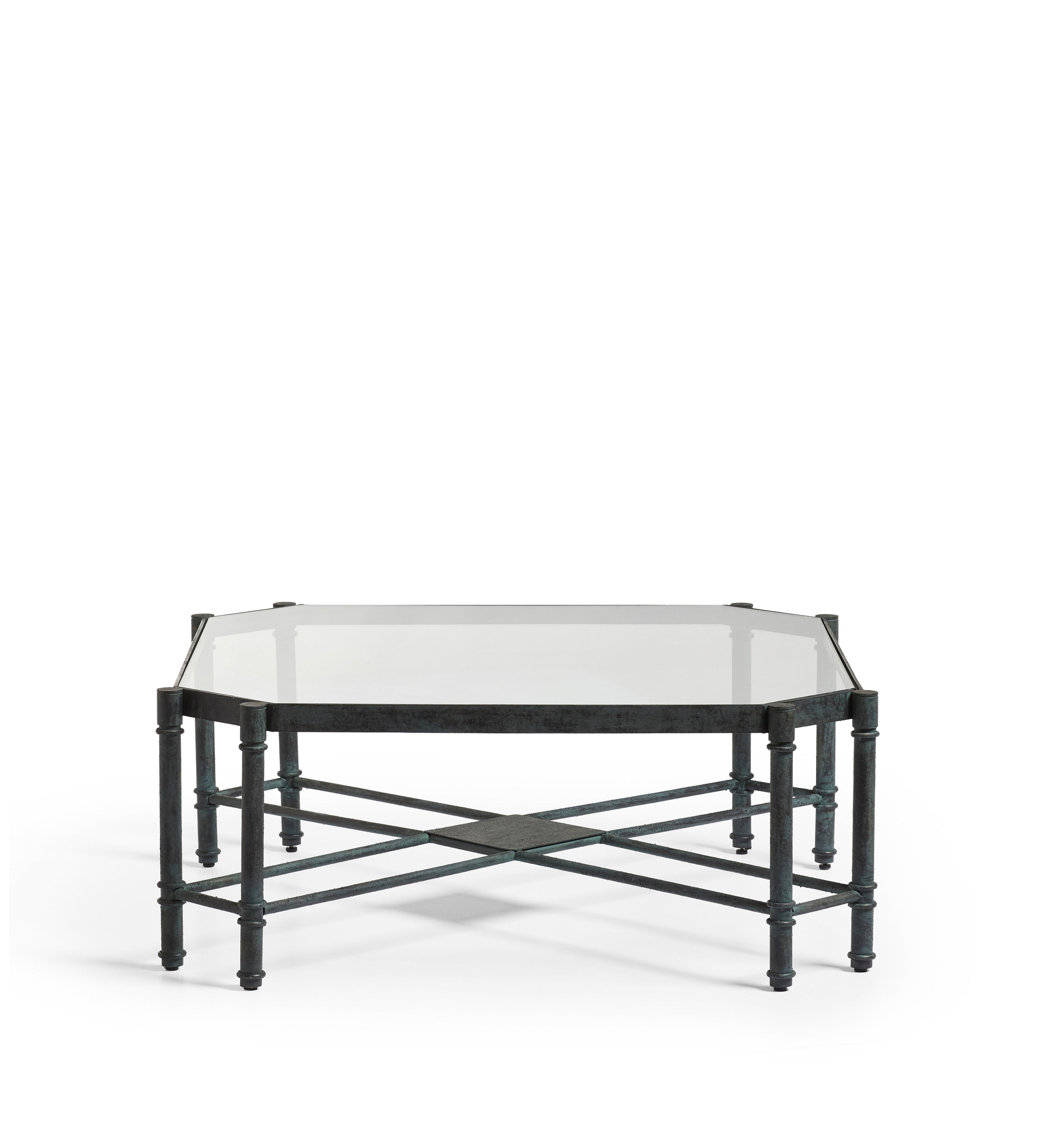 Karnataka Coffee Table - Verdigris