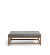 Kerensa Ottoman - Charcoal
