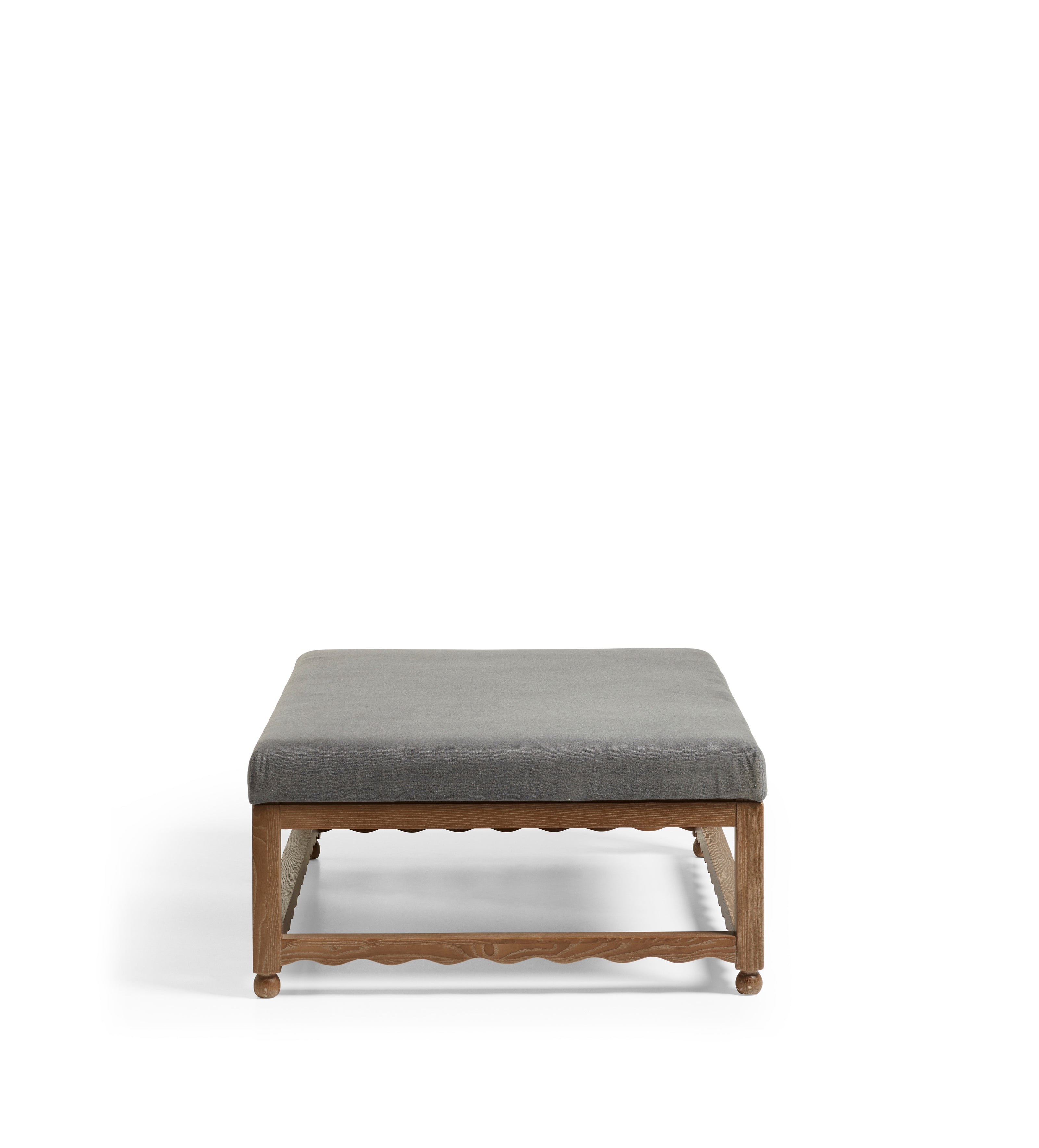 Kerensa Ottoman - Charcoal