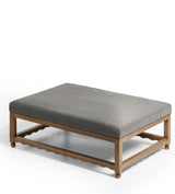 Kerensa Ottoman - Charcoal