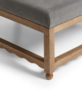 Kerensa Ottoman - Charcoal