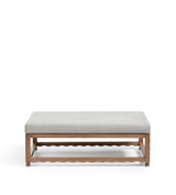 Kerensa Ottoman – Silver Grey