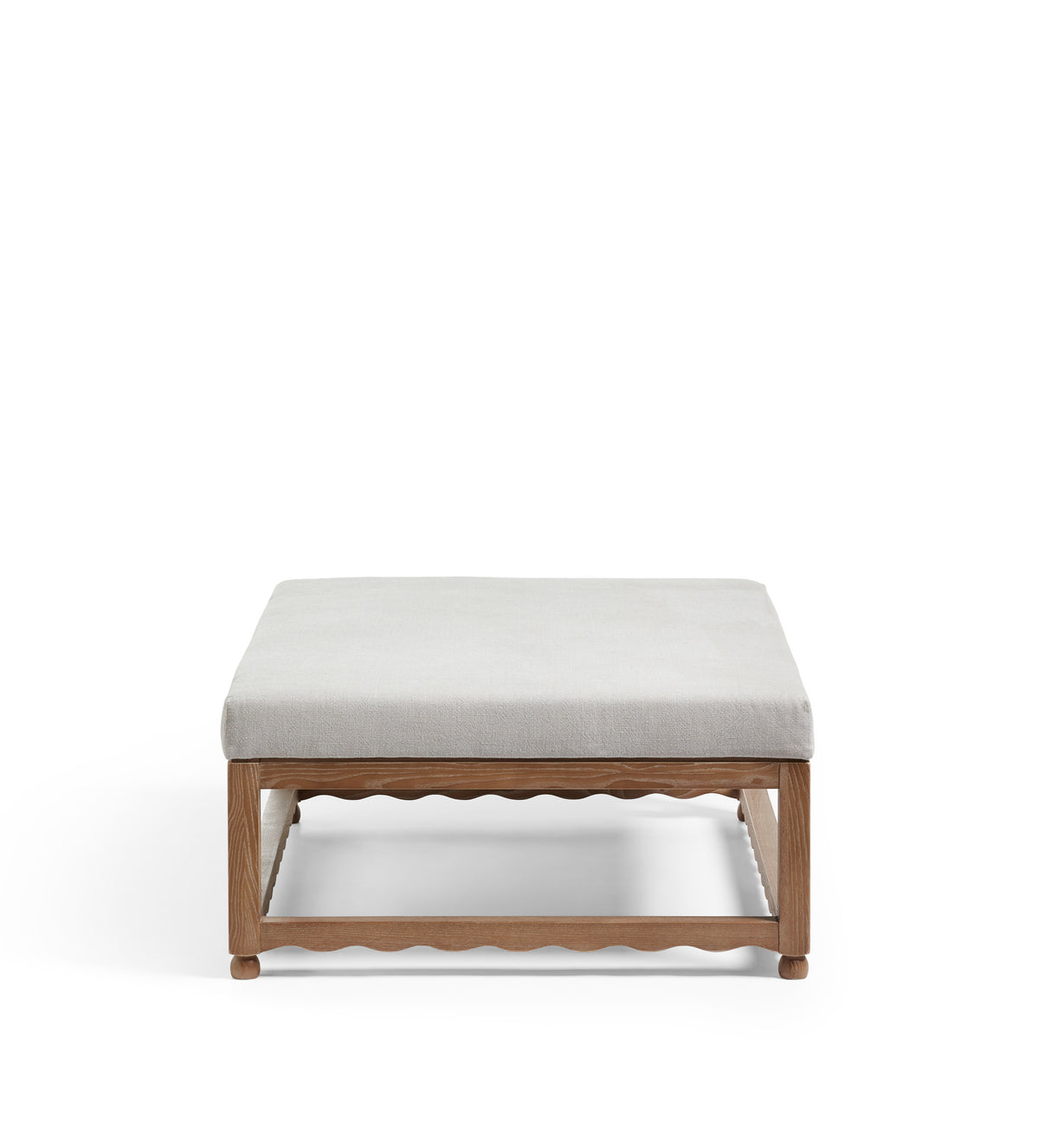 Kerensa Ottoman – Silver Grey
