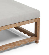 Kerensa Ottoman – Silver Grey