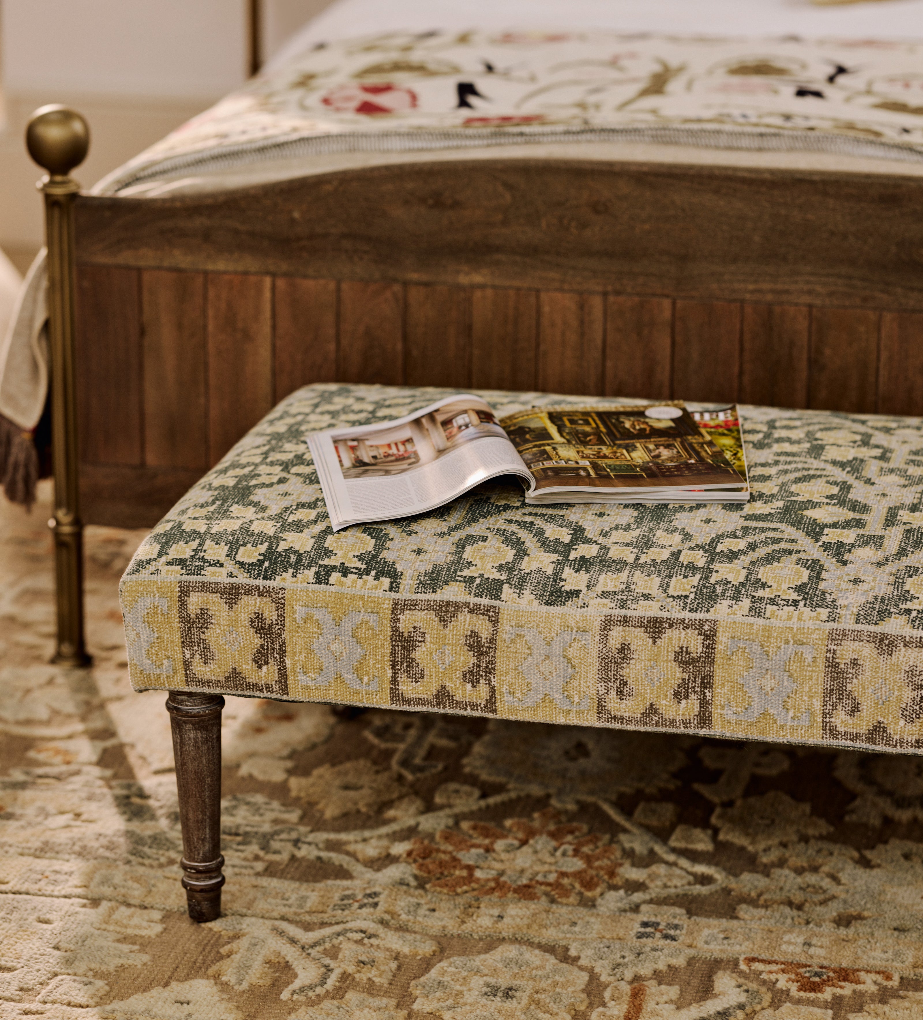 Khaneh Coffee Table - Kirmani Green