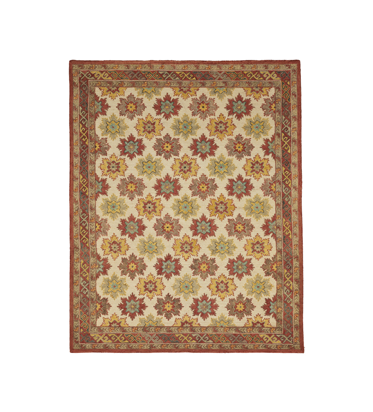 Oka Rust Rug Khione Rug 244x305cm - Multi | OKA