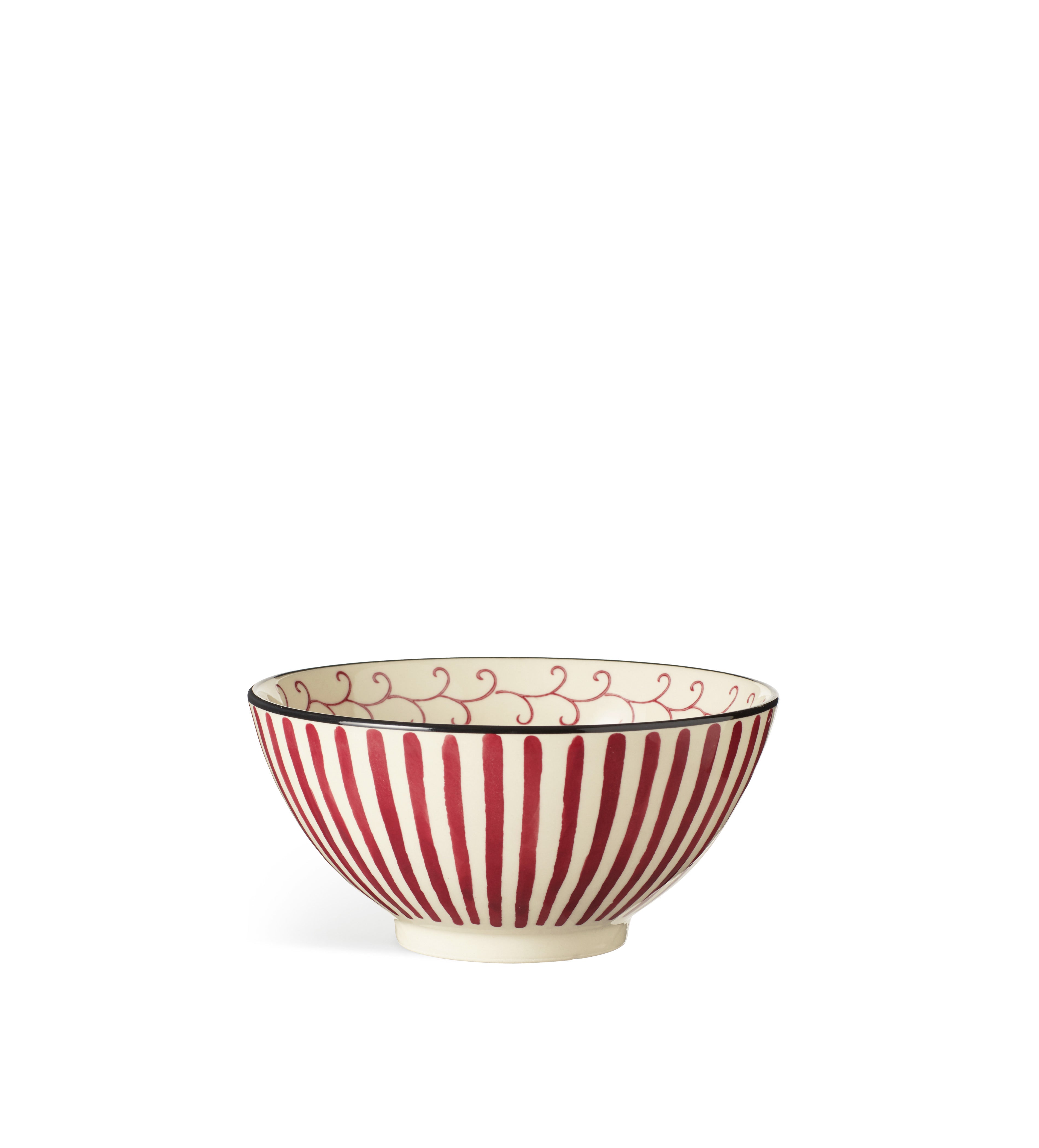 Kintaro Bowls - Set of Four - Cochineal Red | OKA