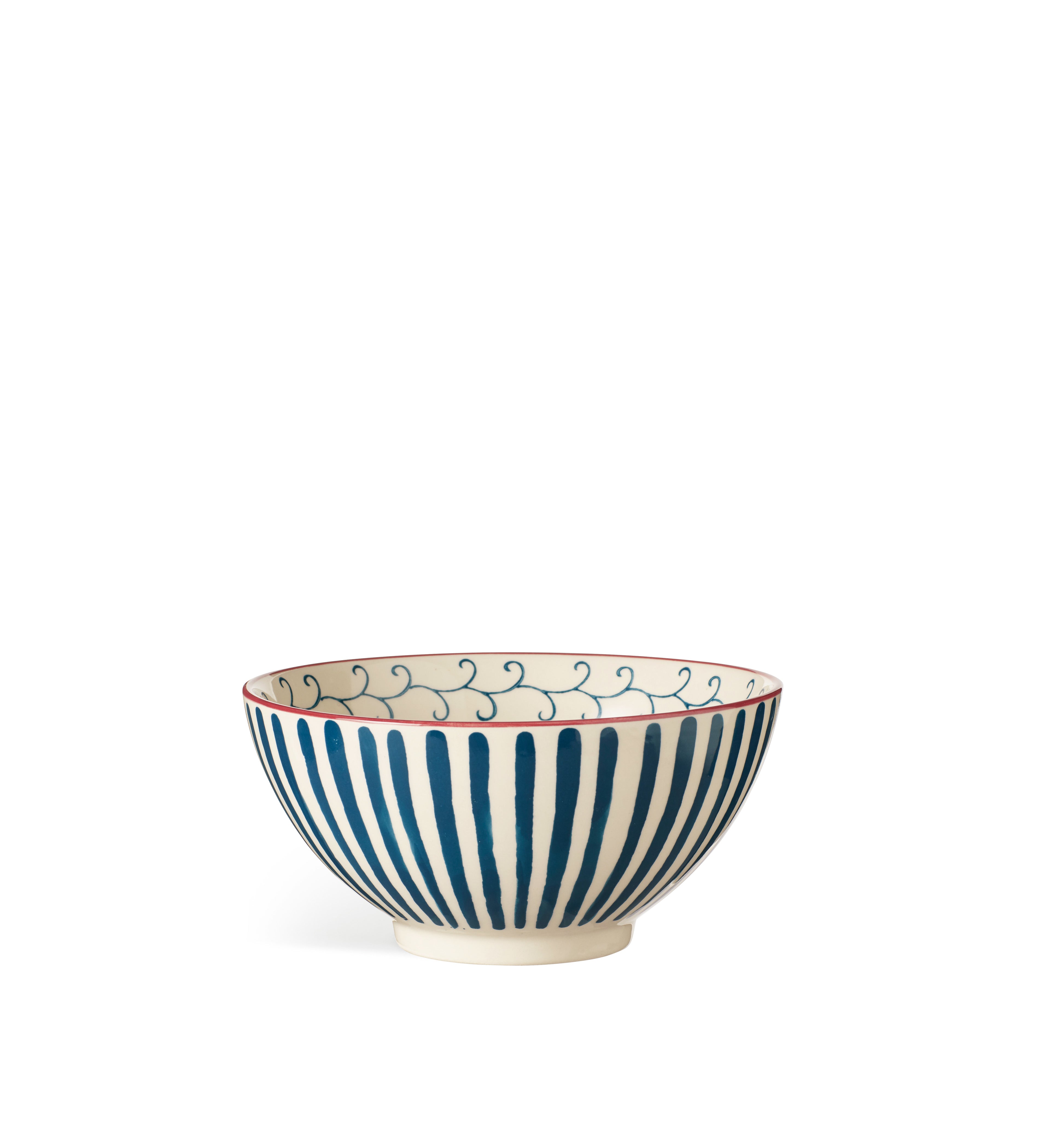 Kintaro Bowls - Set of Four - Indigo Blue | OKA