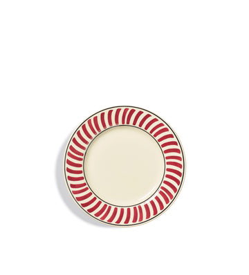 Kintaro Side Plates - Set of Four - Cochineal