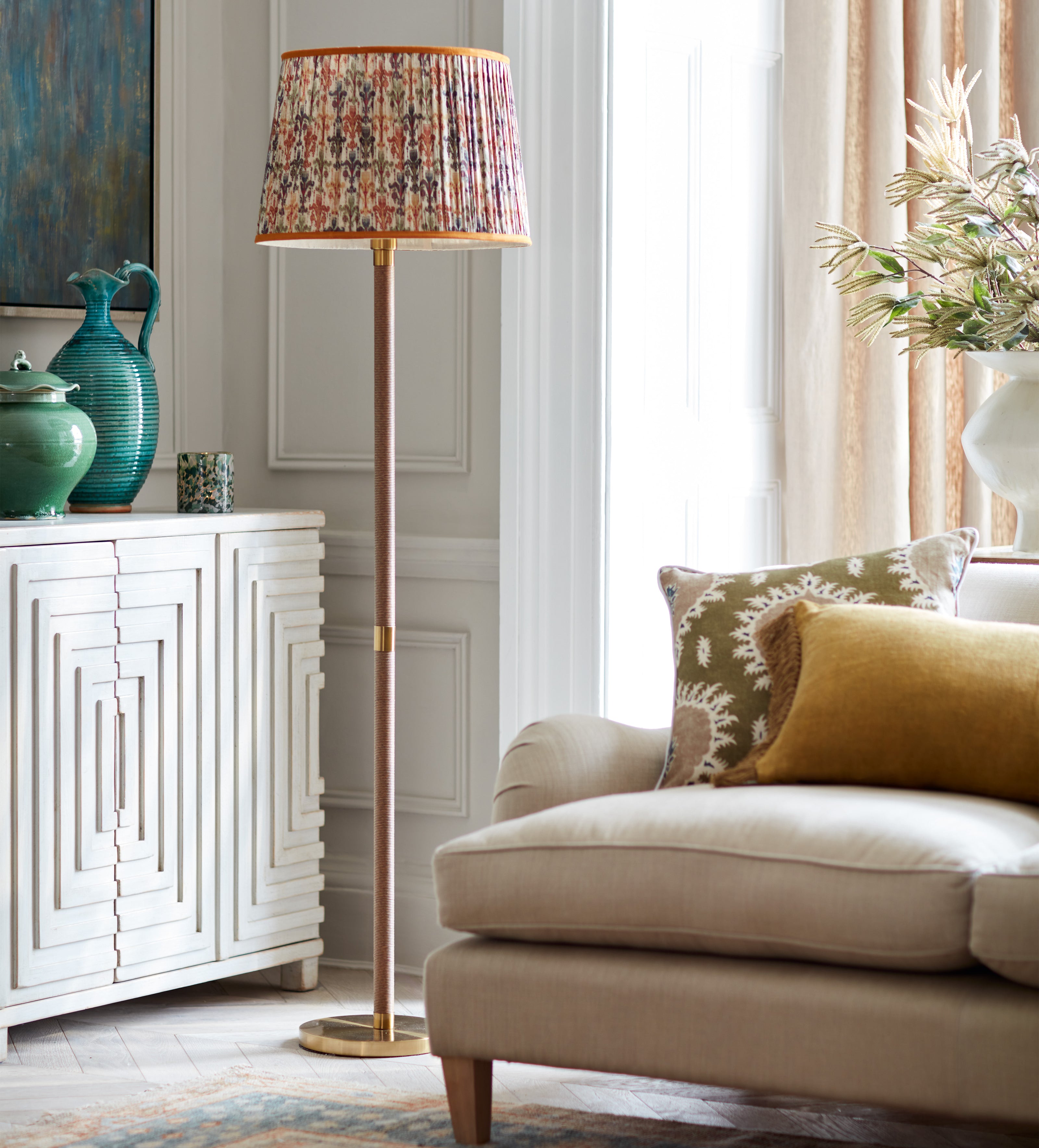 Kirana Floor Lamp - Natural