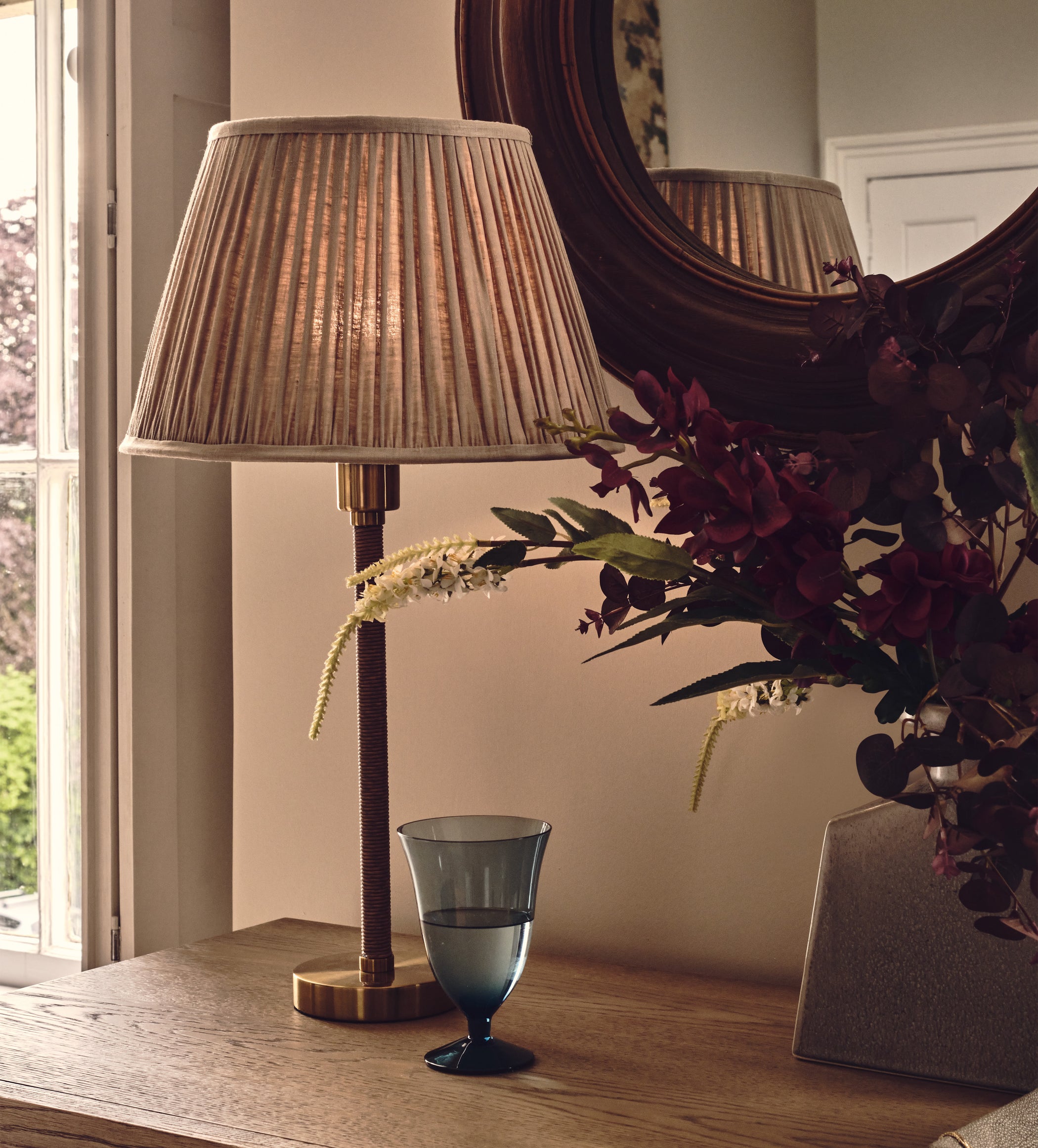 Kirana Table Lamp Base - Natural