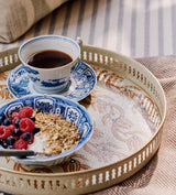 Kraak Soup Bowl - Blue/White