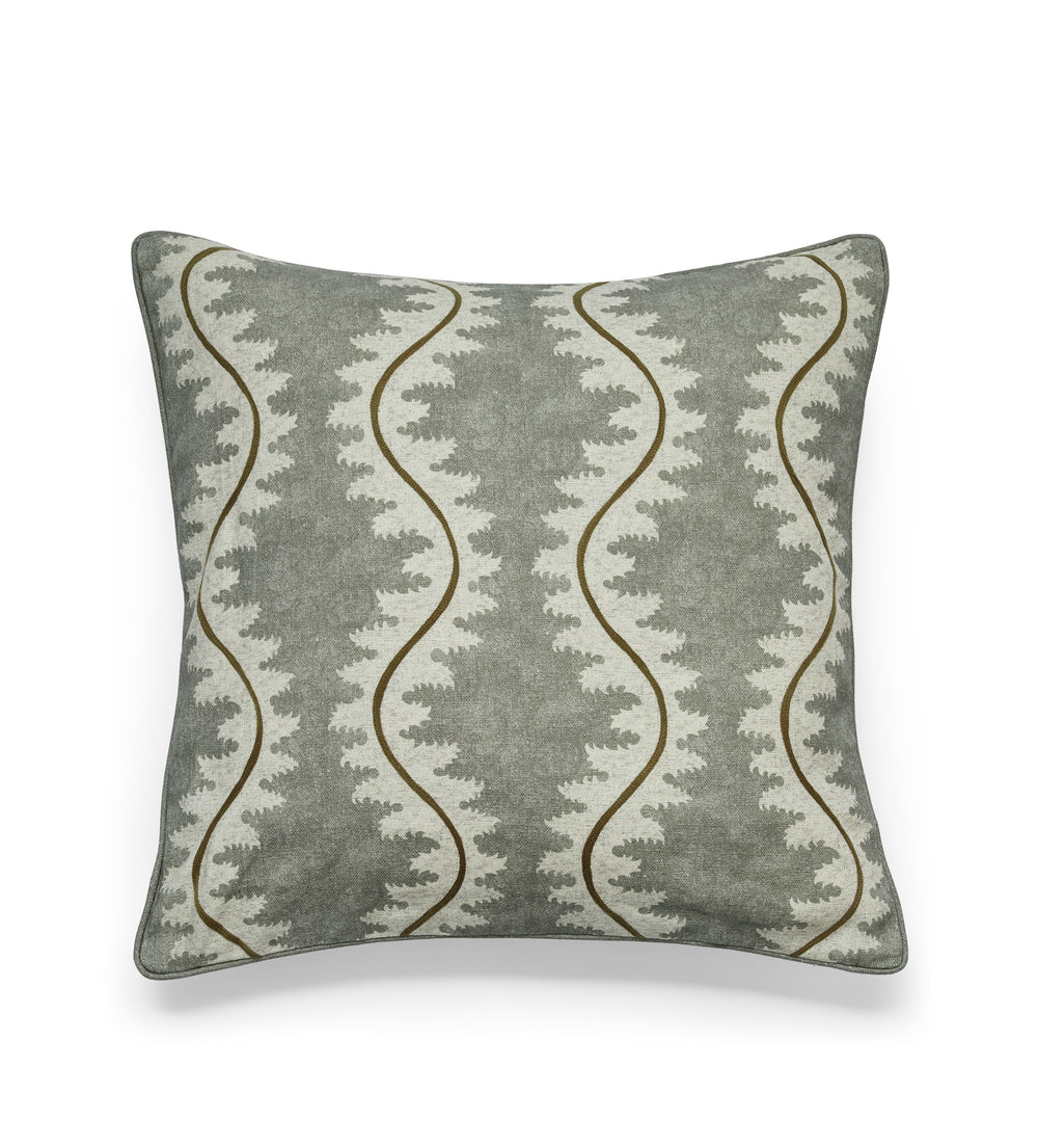 Lahar Cushion Cover - Dune Green