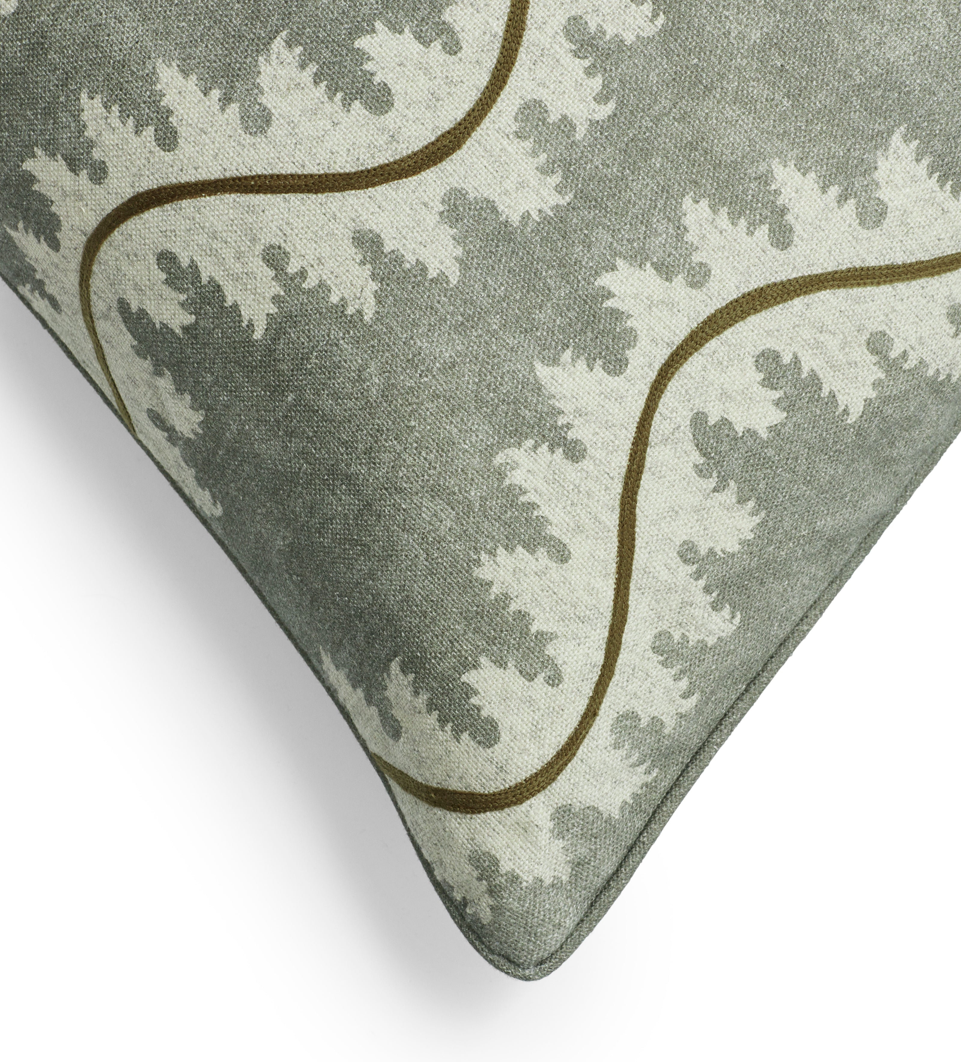 Lahar Cushion Cover - Dune Green