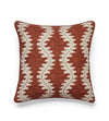 Lahar Cushion Cover - Earthy Red