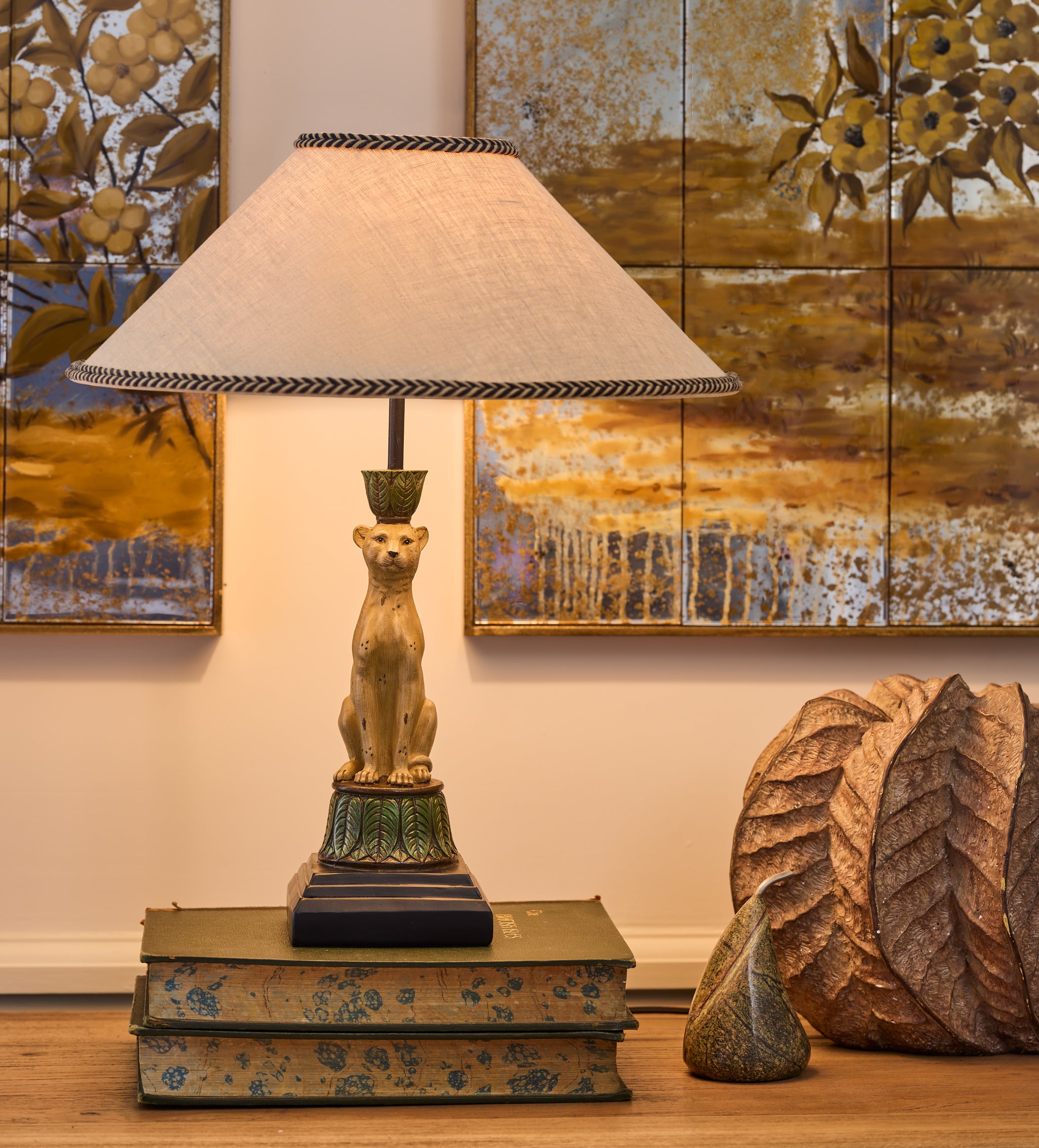 Lakadema Table Lamp Base - Multi