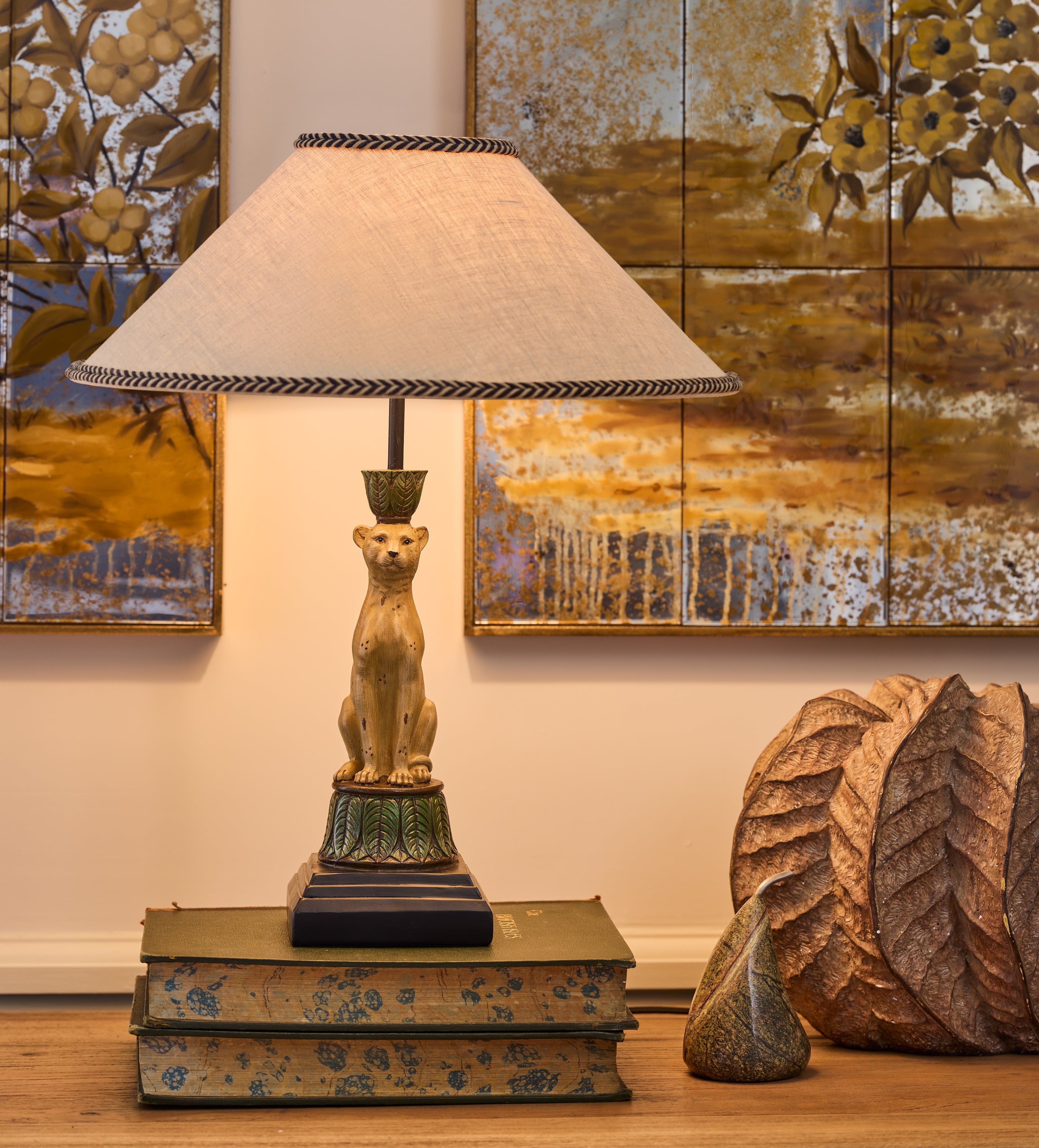 Lakadema Table Lamp Base - Multi