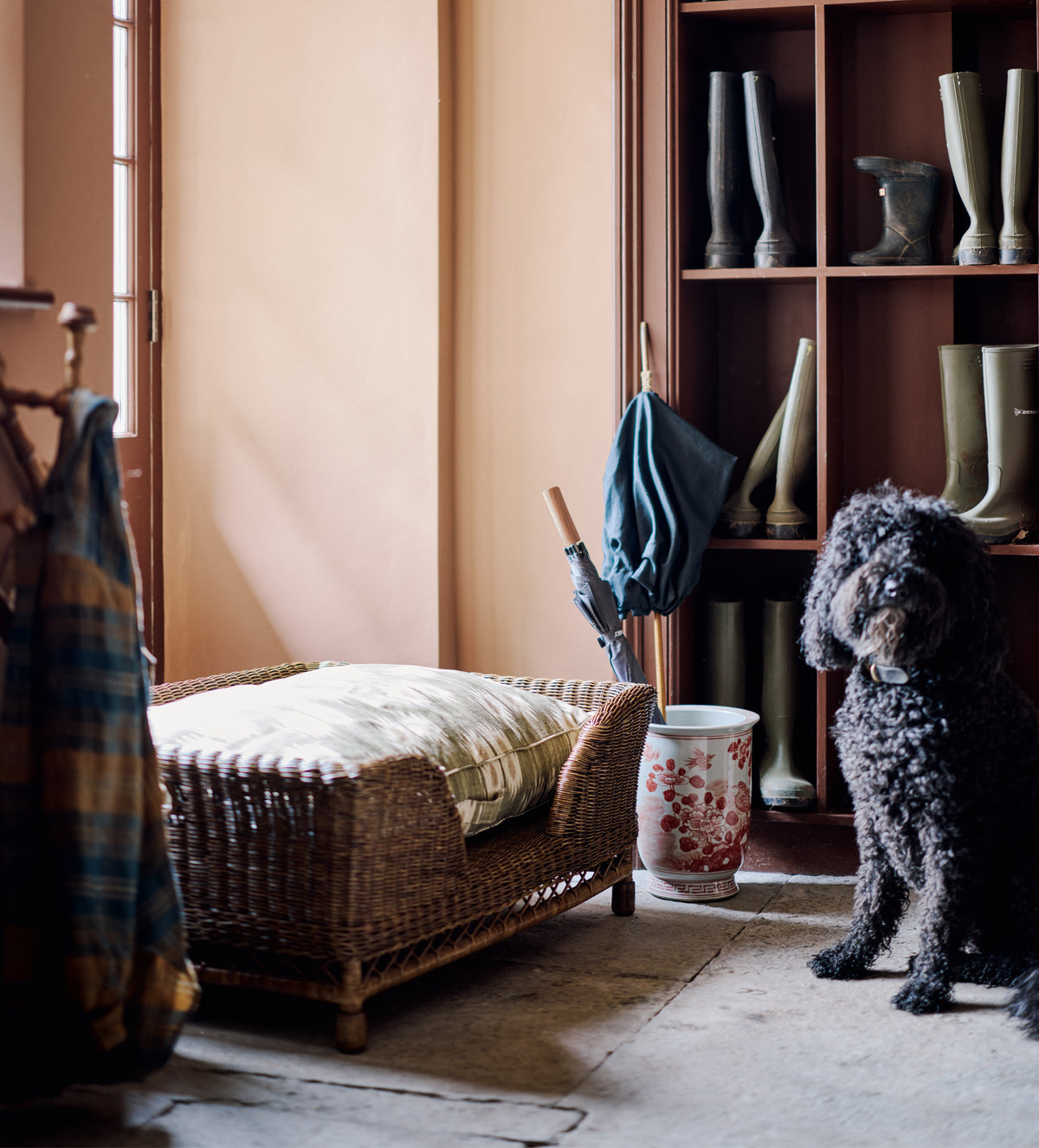 Large Akino Pet Cushion - Olive