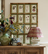 Flores Rattan Framed Floral Prints - Large - Natural