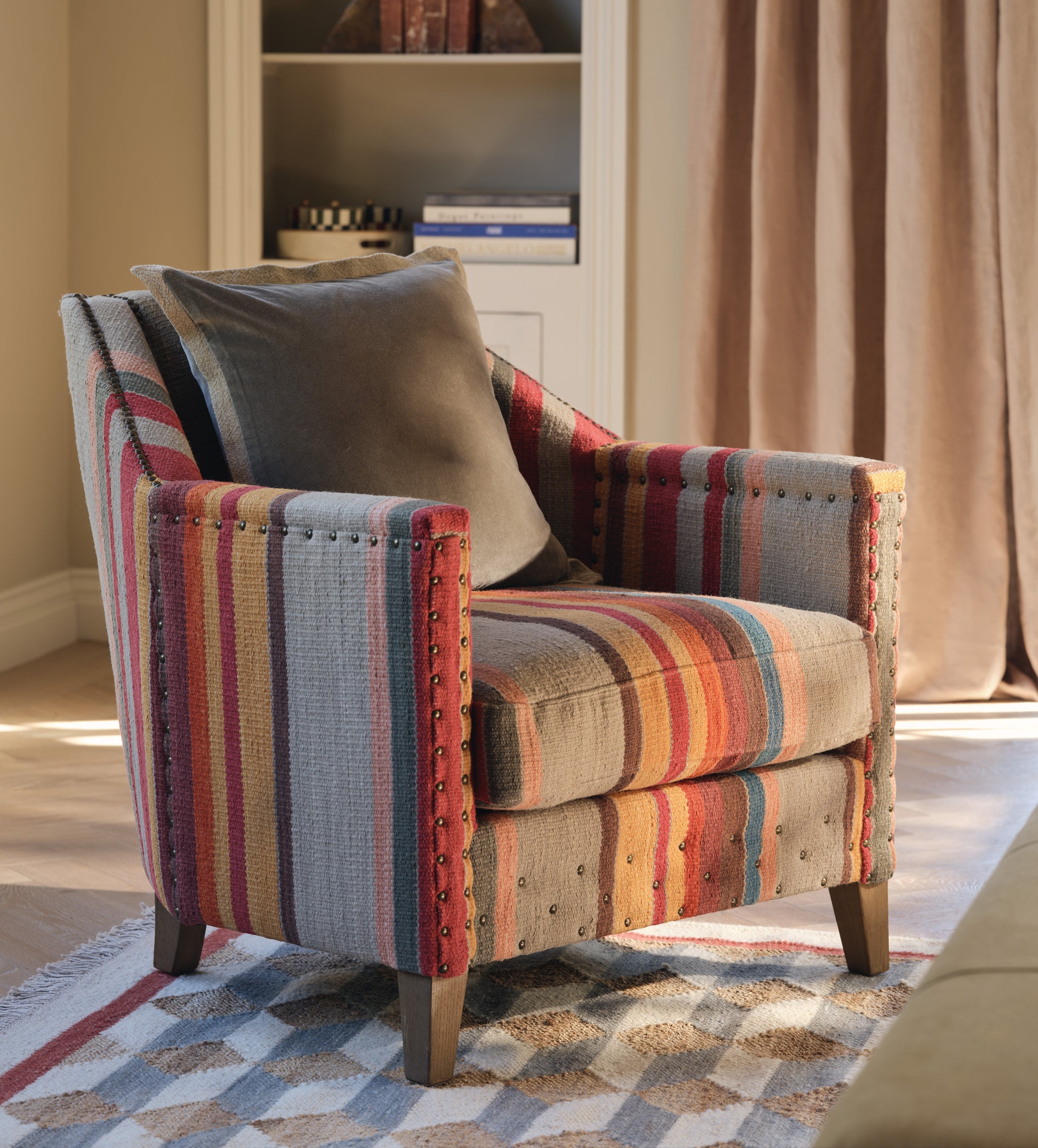 George Club Chair - Large - Multi