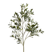 Faux Large Olive Branch - Green