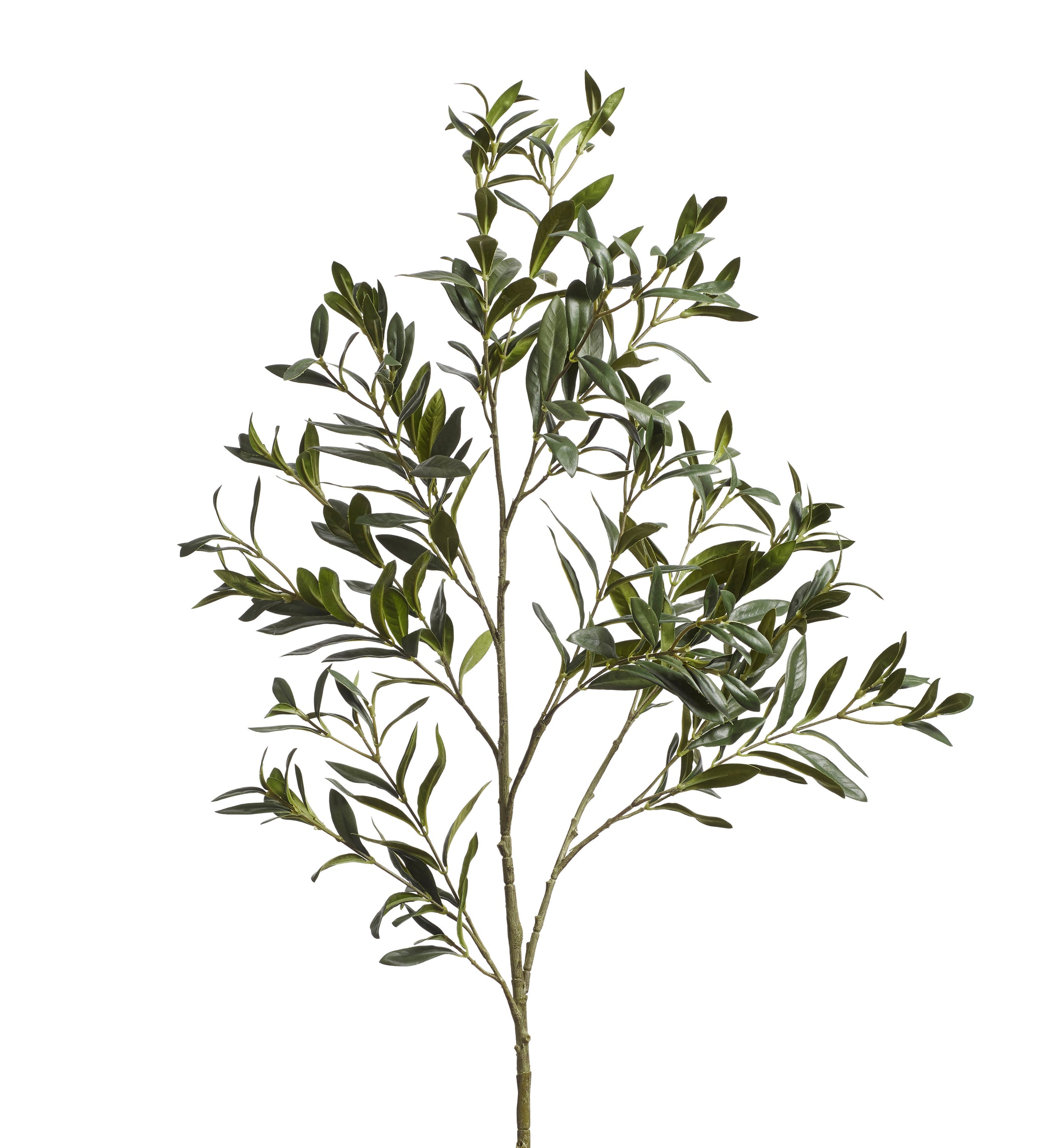 Faux Large Olive Branch - Green