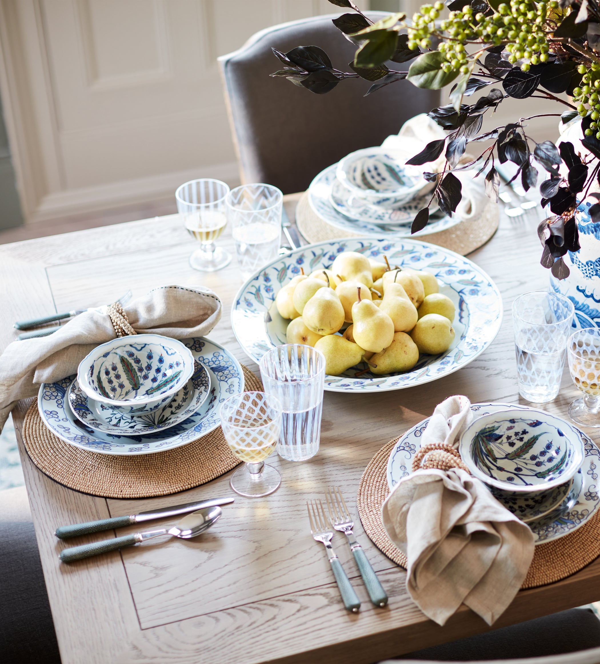 Arthur Rectangular Dining Table - Large - Weathered Oak
