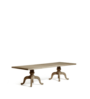 Arthur Rectangular Dining Table - Large - Weathered Oak
