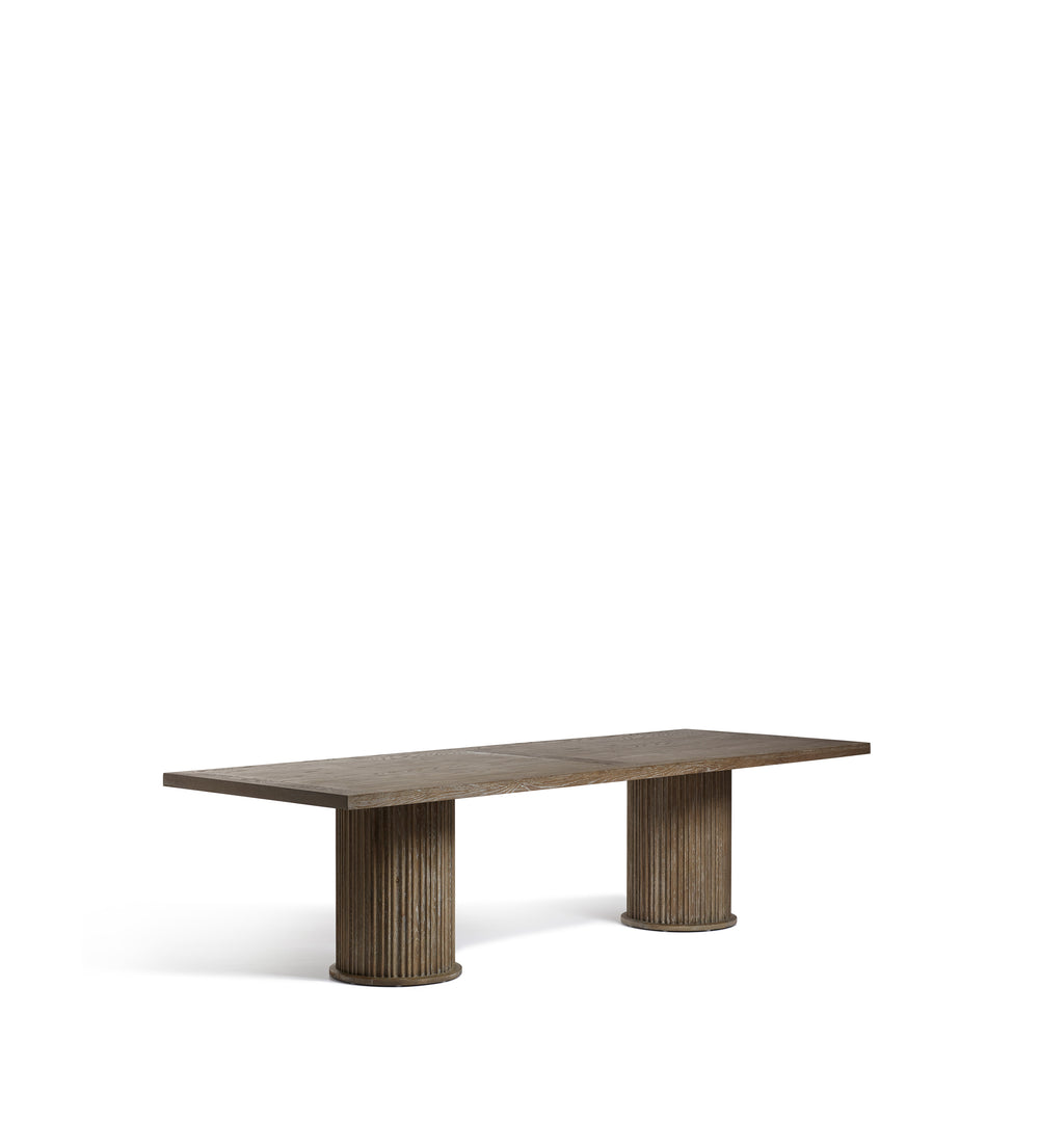 Marcus Rectangular Dining Table - Large - Burnt Oak