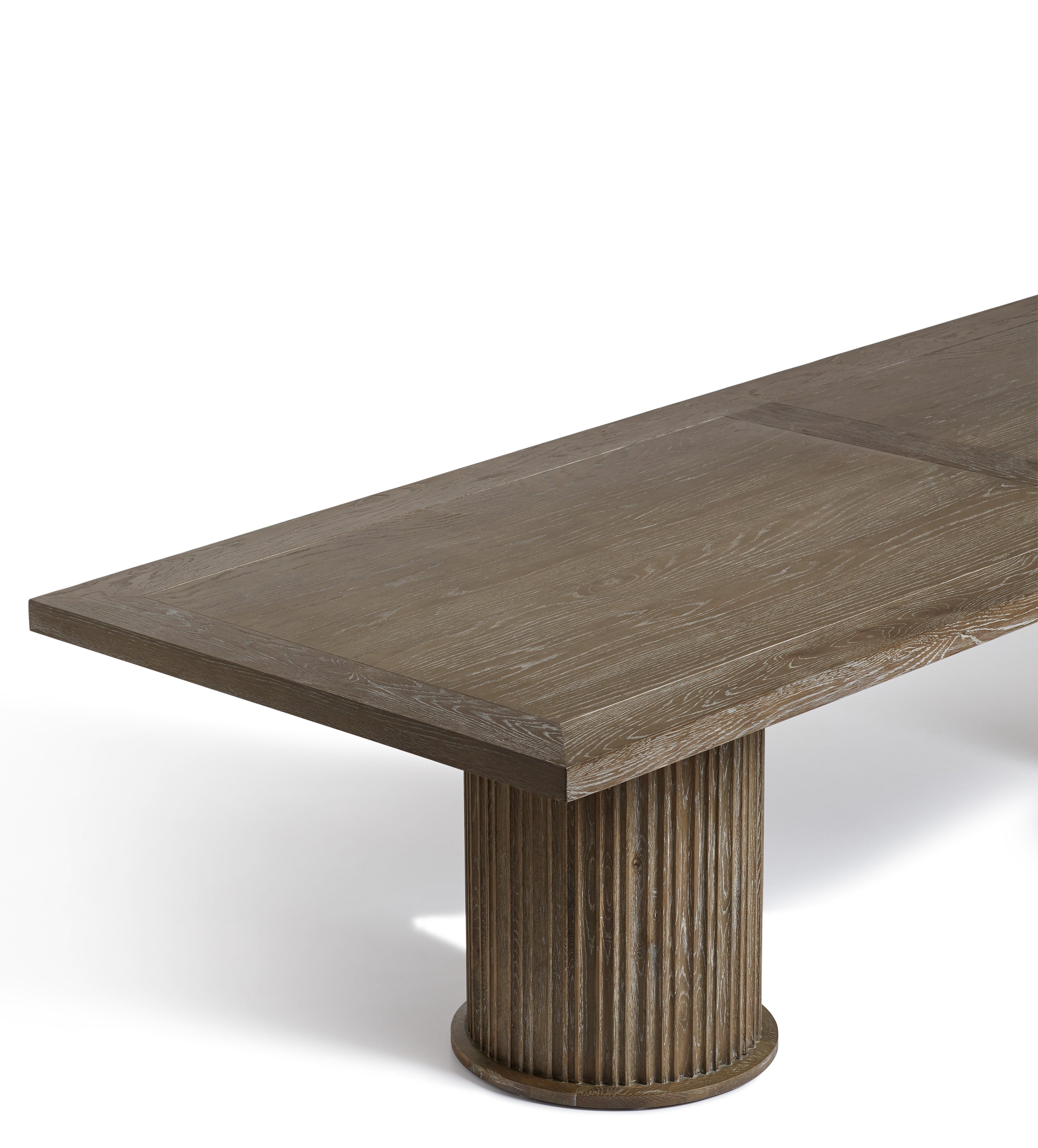 Marcus Rectangular Dining Table - Large - Burnt Oak