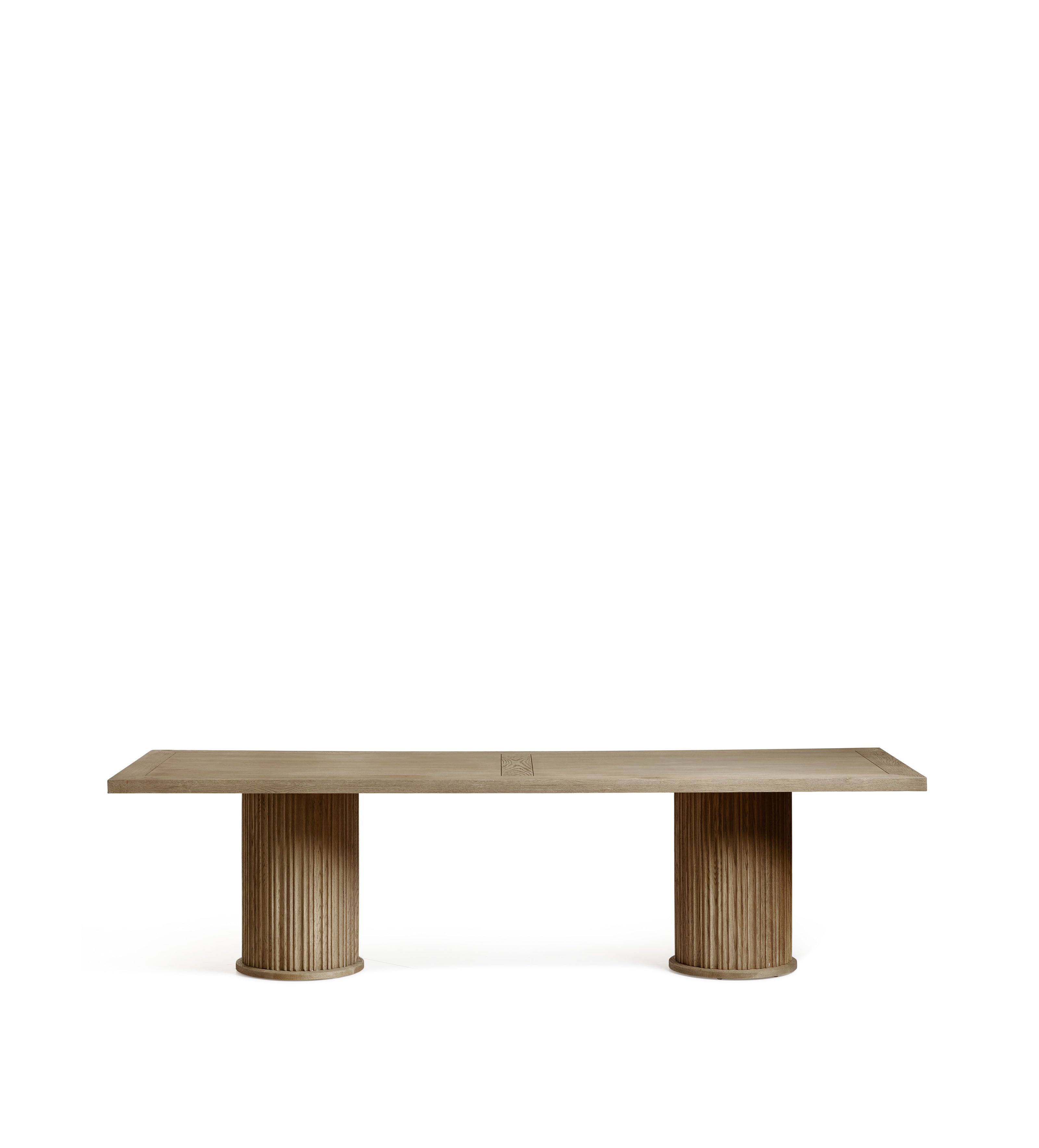 Marcus Rectangular Dining Table - Large - Weathered Oak