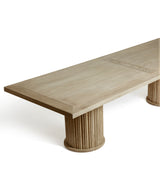 Marcus Rectangular Dining Table - Large - Weathered Oak