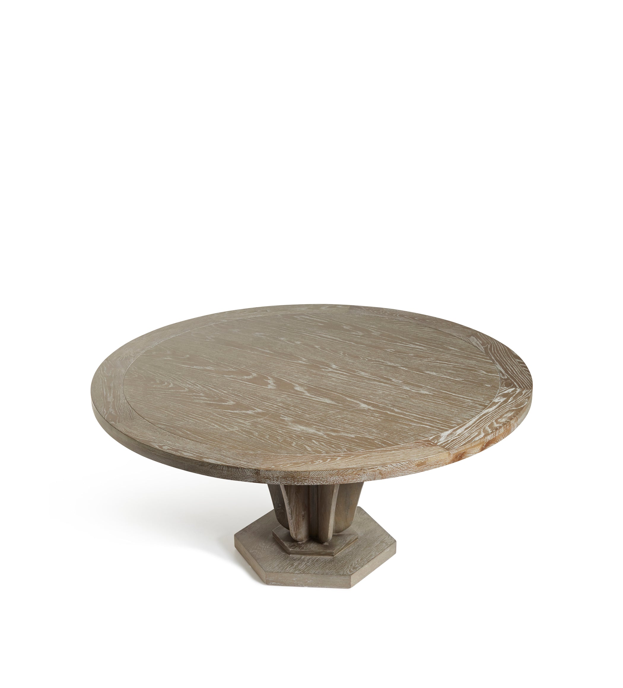 Allegro Round Dining Table - Large - Burnt Oak