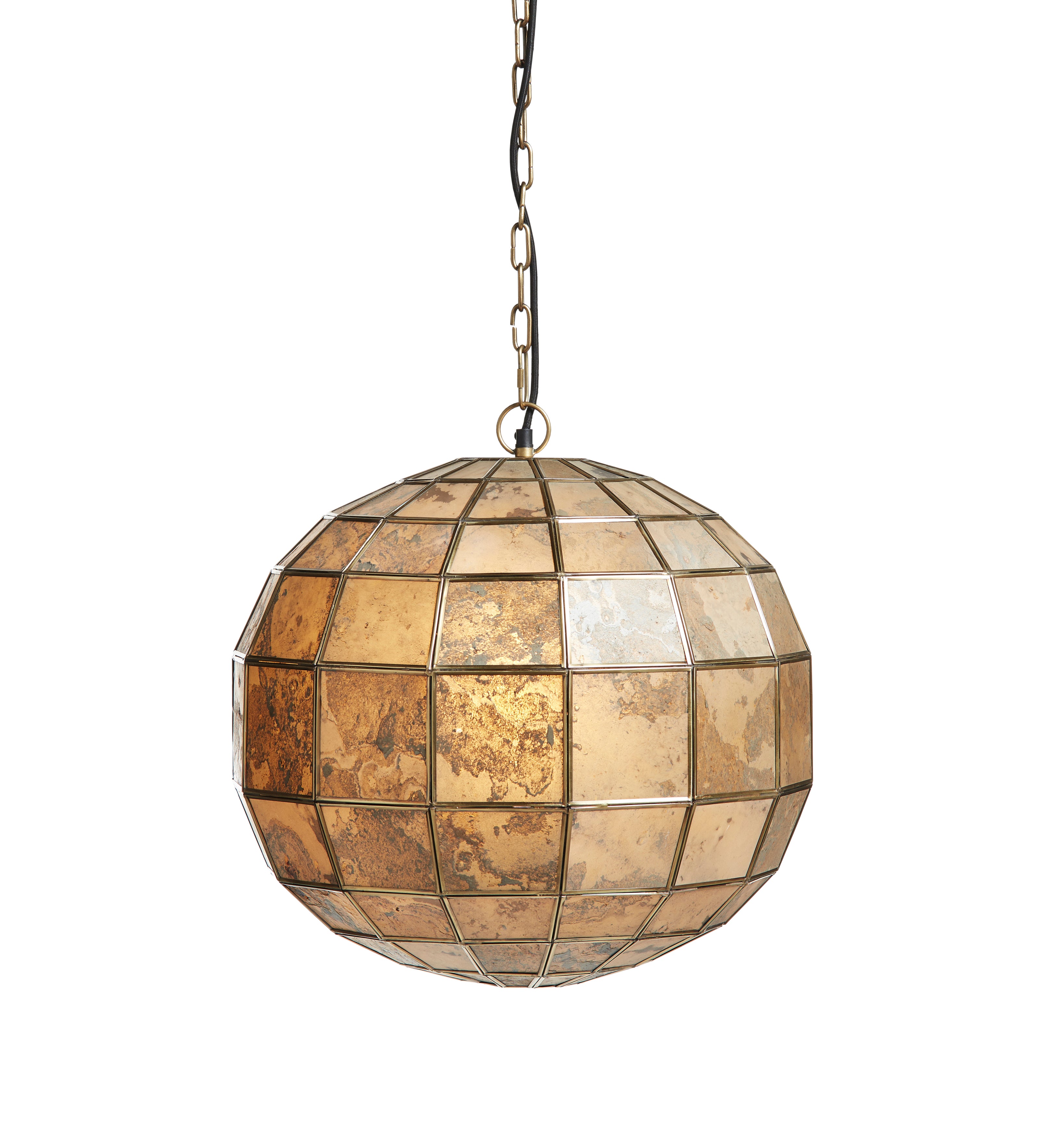 Torsten Stone Globe Pendant Lamp - Natural - Large