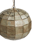Torsten Stone Globe Pendant Lamp - Natural - Large