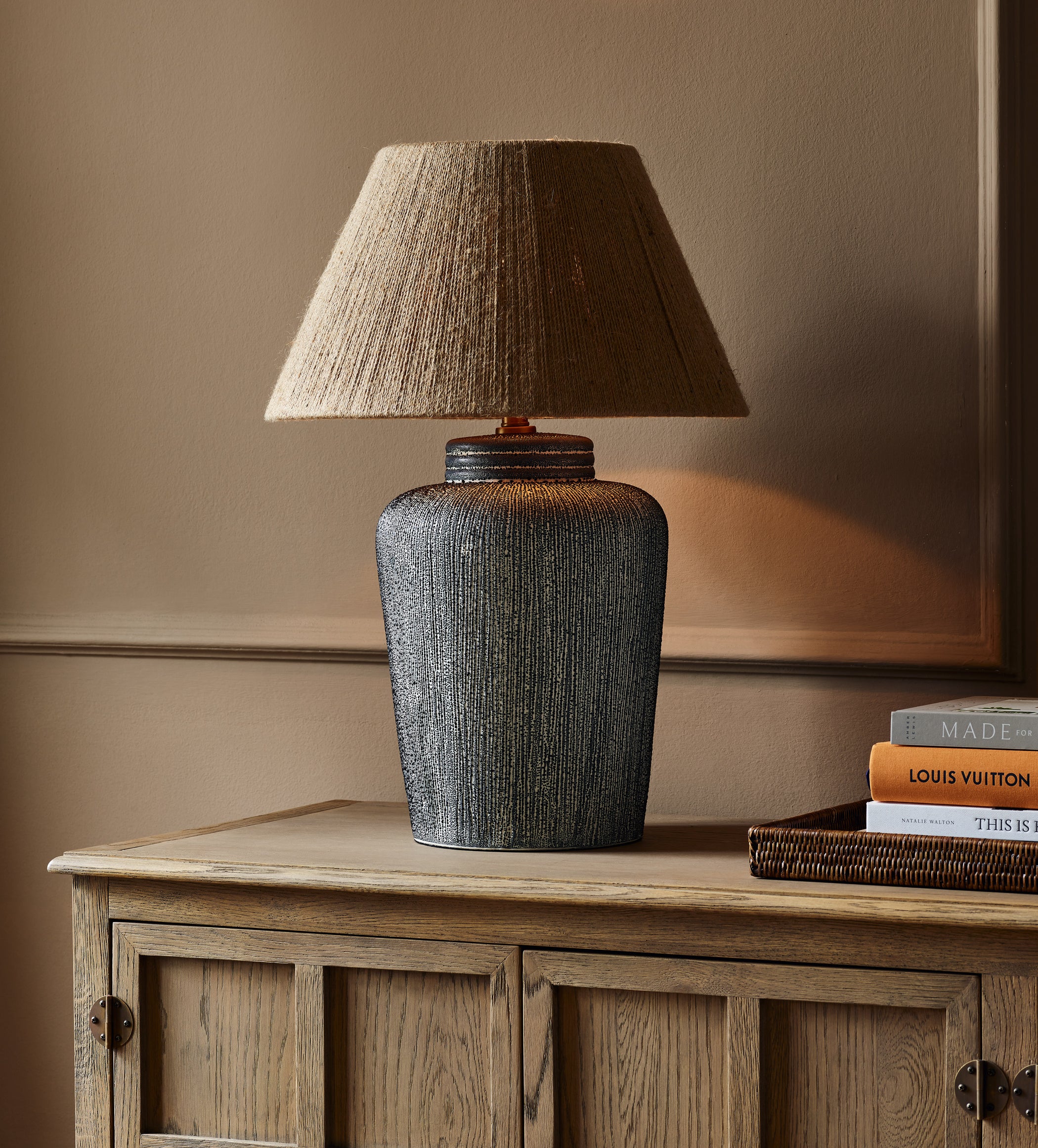 Lascaux Empire Lampshade 45cm - Natural