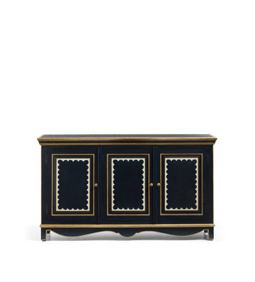 Lastura Hand-Painted Sideboard - Midnight Blue