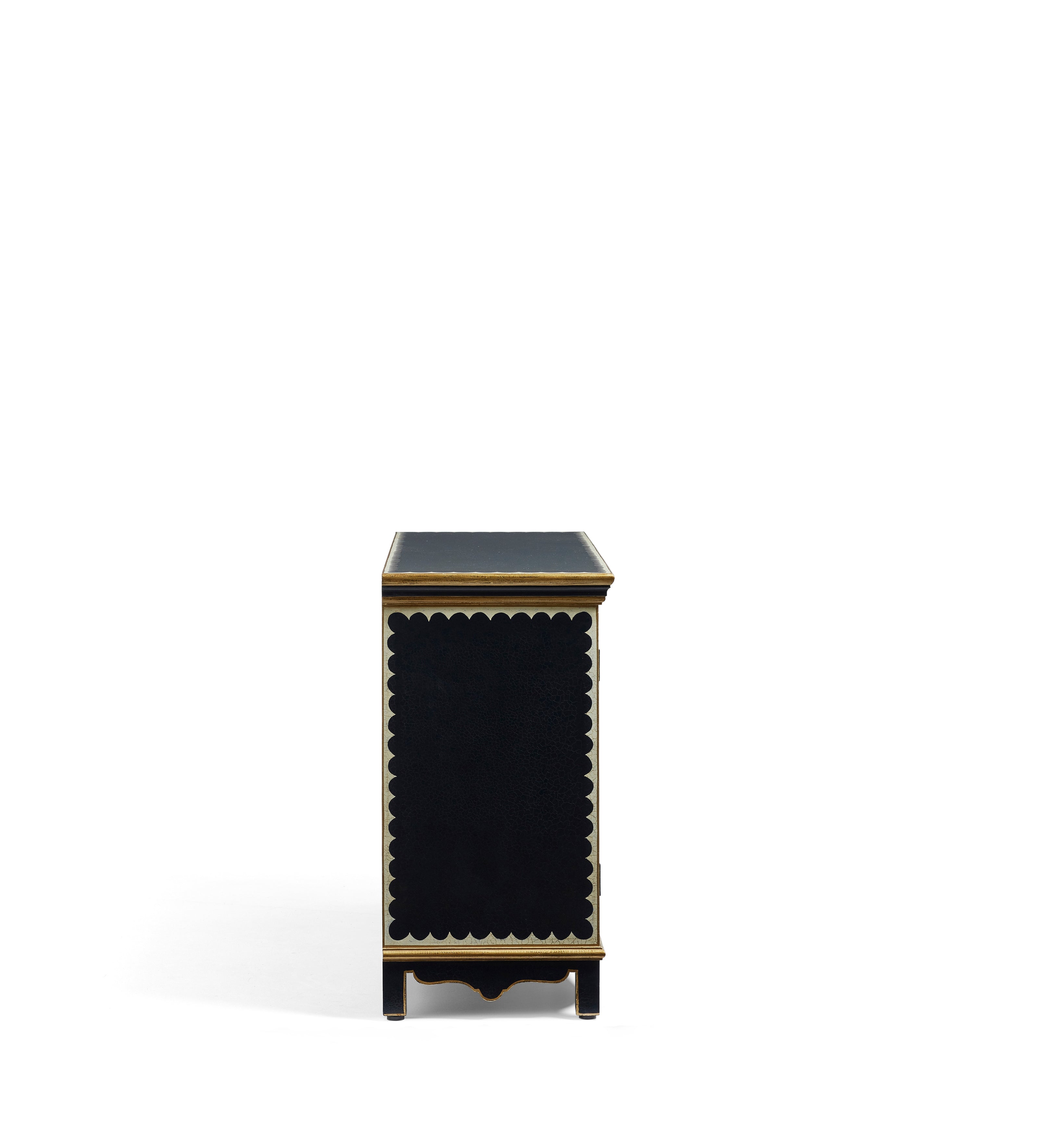 Lastura Hand-Painted Sideboard - Midnight Blue