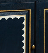 Lastura Hand-Painted Sideboard - Midnight Blue