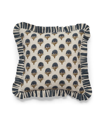 Latkan Cushion Cover - Air Force Blue