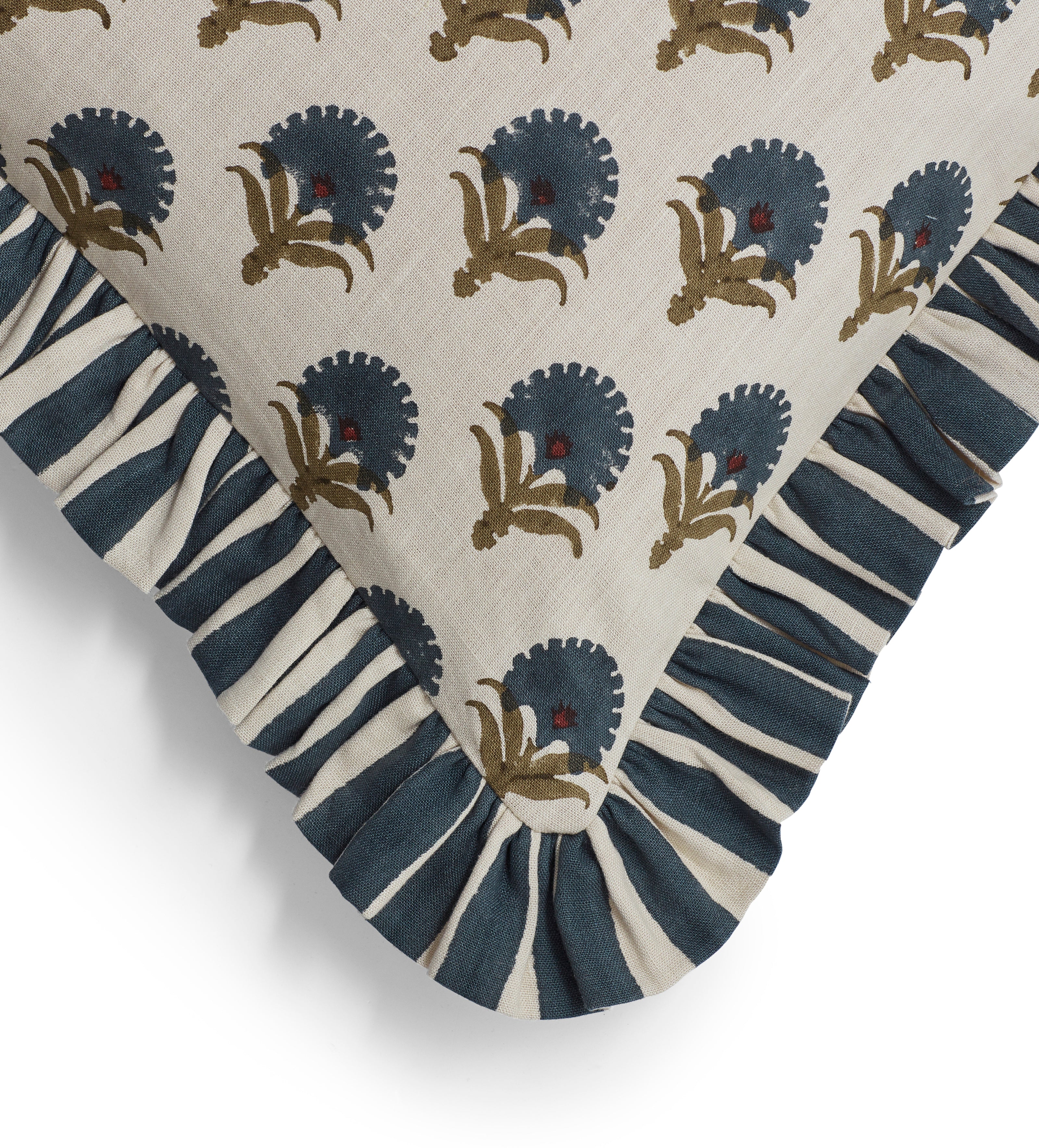 Latkan Cushion Cover - Air Force Blue