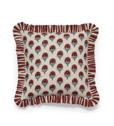 Latkan Cushion Cover - Blood Orange