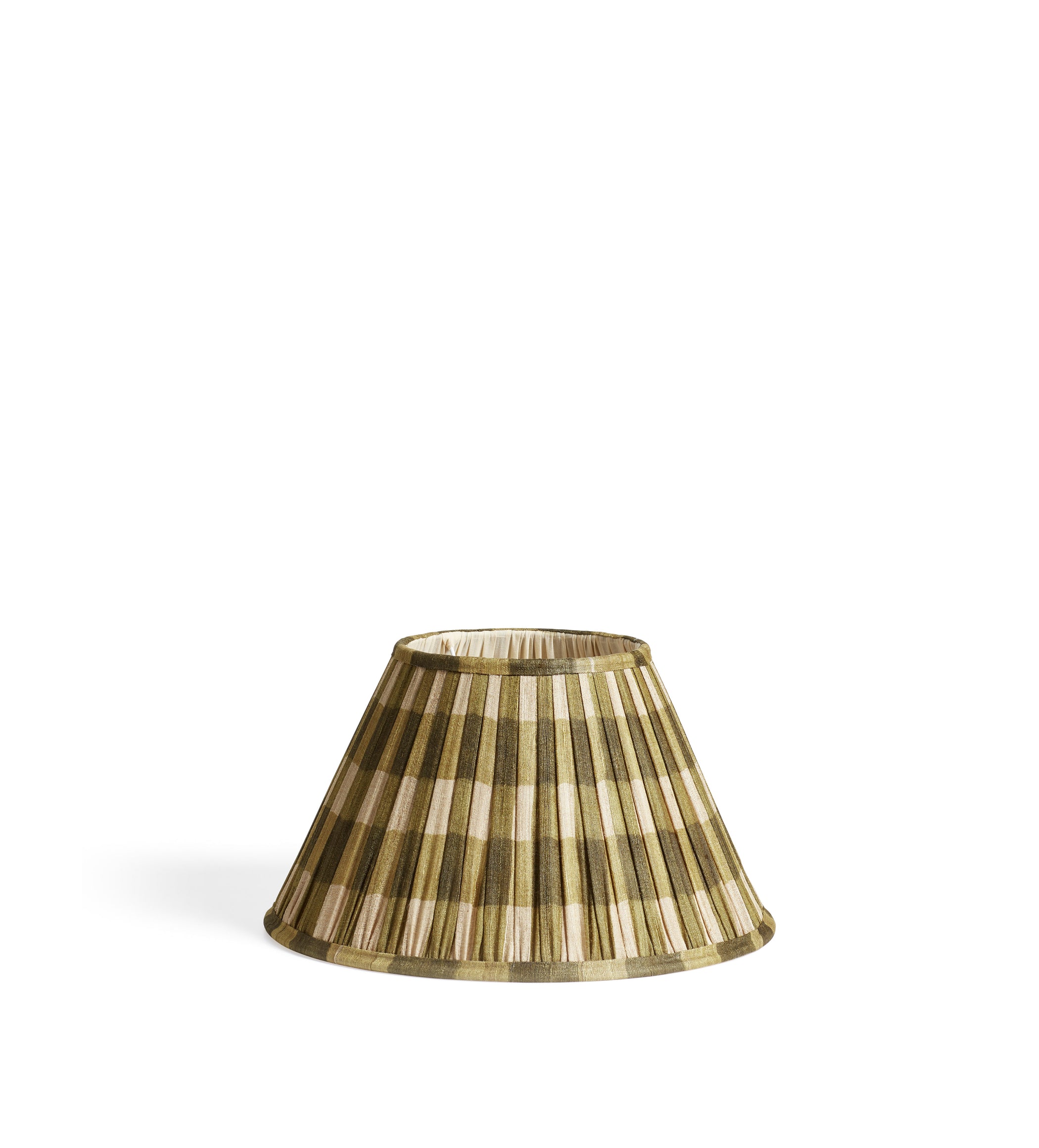 Lavanya Silk Pleated Lampshade 35cm - Spruce