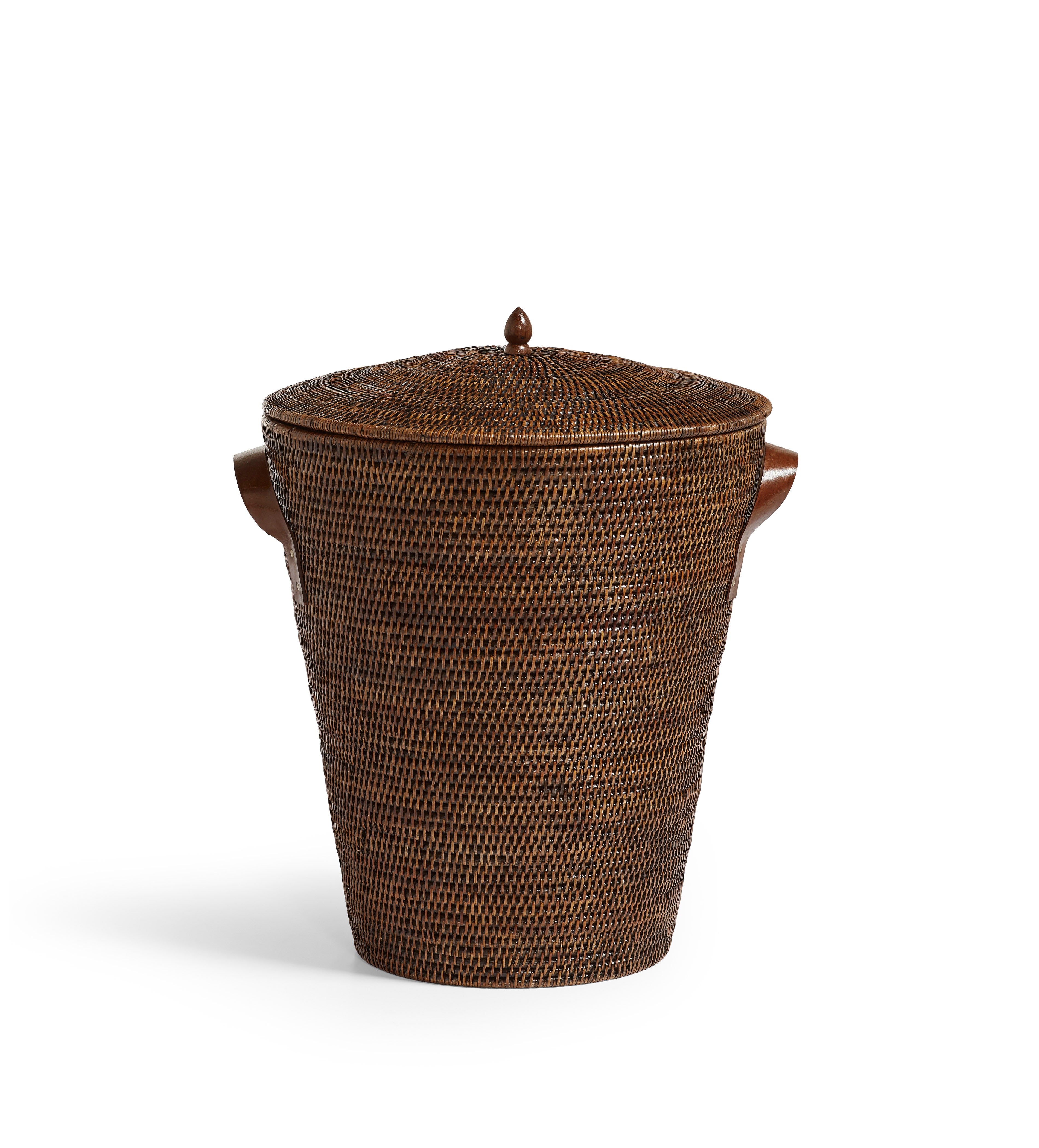 Levant Laundry Basket - Brown | OKA