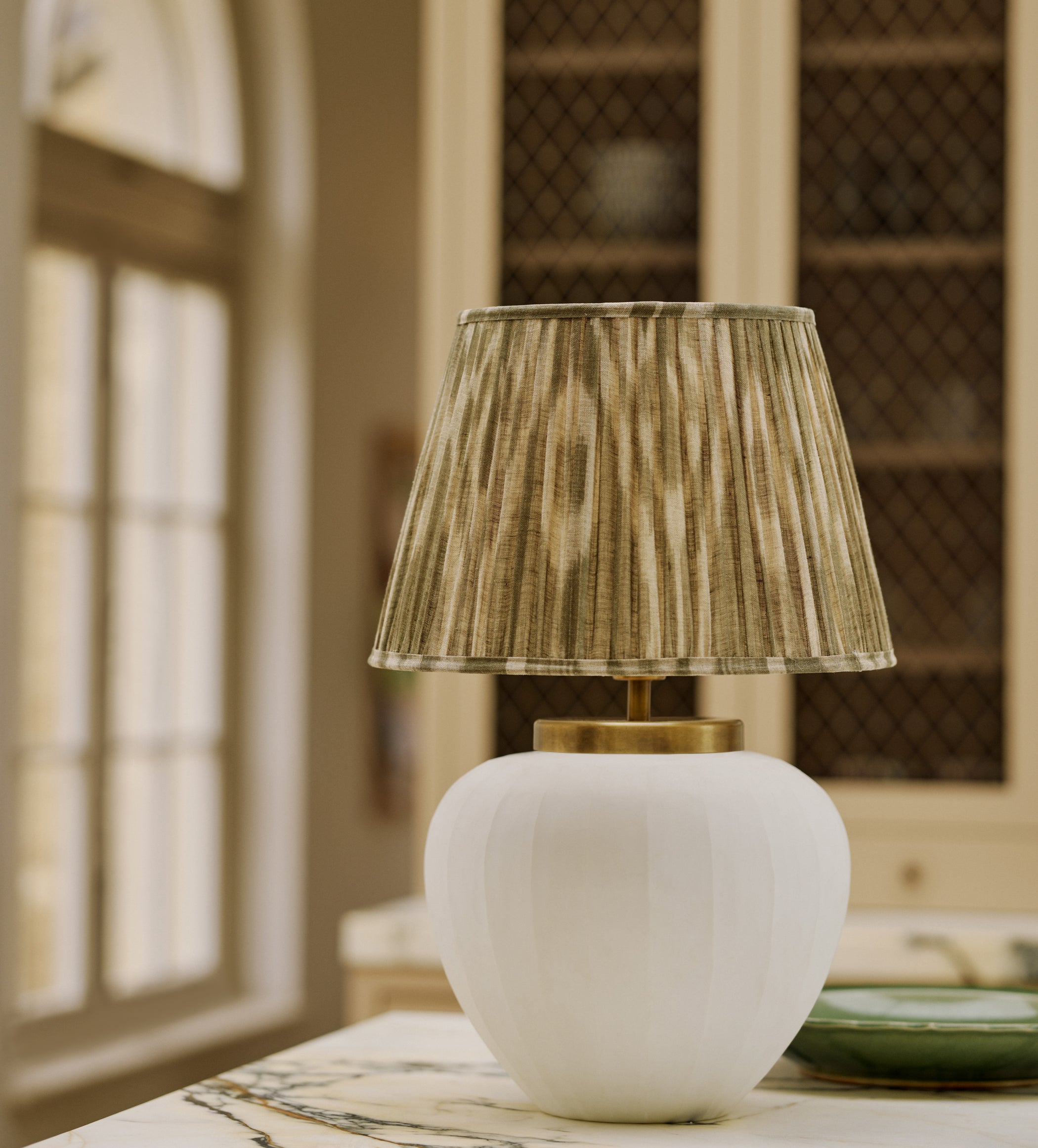 Lillian Lampshade 45cm - Olive